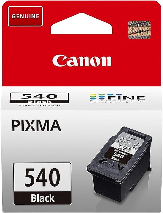 Connoisseur Canon PG - 540 Genuine Black Ink Cartridge – Prints Up to 180 A4 Pages | Reliable, High - Quality Original Ink for Crisp Text & Documents | Ideal for Home & Office Use | Compatible with Select Canon Printers - Printer Ink Cartridge - British D'sire Main image