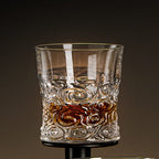 Connoisseur Premium Crystal Whiskey Glasses Bundle – 2×300ml Luxury Tumblers, Heavy Base Lead-Free – Ultimate Barware Gift Set, UK Edition