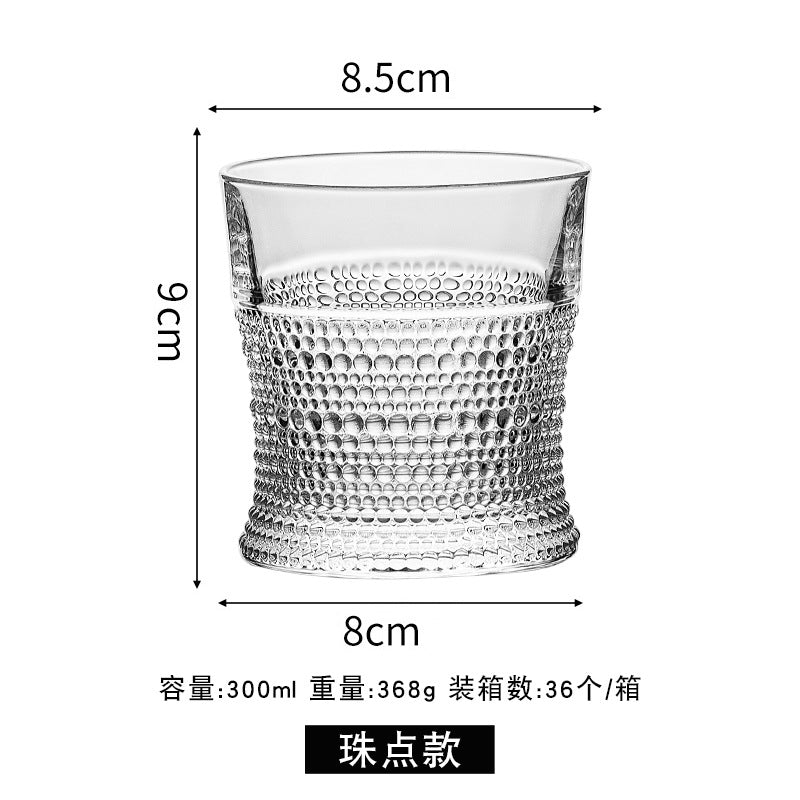 Connoisseur Premium Crystal Whiskey Glasses Bundle – 2×300ml Luxury Tumblers, Heavy Base Lead-Free – Ultimate Barware Gift Set, UK Edition