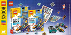 Connoisseur LEGO® Build and Stick Activity Box – Custom Cars Kit with LEGO Bricks, Book, and Over 260 Stickers | Hands - On Creative Play for Kids and Hobbyists | Vibrant Designs, Endless Rebuild Options, and Fun Activities for All Ages - LEGO - British D'sire