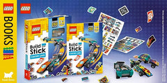 Connoisseur LEGO® Build and Stick Activity Box – Custom Cars Kit with LEGO Bricks, Book, and Over 260 Stickers | Hands - On Creative Play for Kids and Hobbyists | Vibrant Designs, Endless Rebuild Options, and Fun Activities for All Ages - LEGO - British D'sire