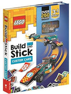 Connoisseur LEGO® Build and Stick Activity Box – Custom Cars Kit with LEGO Bricks, Book, and Over 260 Stickers | Hands - On Creative Play for Kids and Hobbyists | Vibrant Designs, Endless Rebuild Options, and Fun Activities for All Ages - LEGO - British D'sire