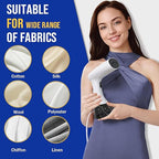 Connoisseur Rolipo Handheld Clothes Steamer – 400ml Water Tank, 3rd Generation Panel | Portable Garment Steamer for Wrinkle Removal | Ideal for Home, Office & Travel | Fast - Heating, Lightweight, and Easy to Use for All Fabrics - Clothes Steamer - British D'sire