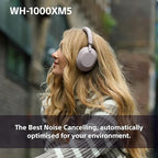 Connoisseur Sony WH - 1000XM5 Noise Cancelling Wireless Over - Ear Headphones | Midnight Blue | Bluetooth Headphones with Clear Call Quality, Hi - Res Audio, and Alexa & Google Assistant Integration| Premium Comfort and Advanced Noise - Cancelling Technology - Headphones - British D'sire