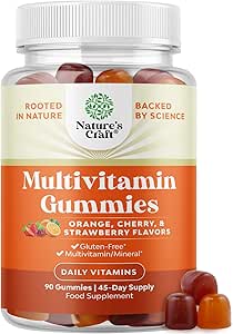 Connoisseur WellnessBites Multivitamin Gummies – 90 Gummies Blend for Adults | Immunity Vitamins & Daily Energy Support for Women & Men | B12, Zinc, D, E, Biotin, Vitamin A & E | Promotes Good Health & Vitality - Multivitamin Gummies - British D'sire