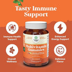 Connoisseur WellnessBites Multivitamin Gummies – 90 Gummies Blend for Adults | Immunity Vitamins & Daily Energy Support for Women & Men | B12, Zinc, D, E, Biotin, Vitamin A & E | Promotes Good Health & Vitality - Multivitamin Gummies - British D'sire