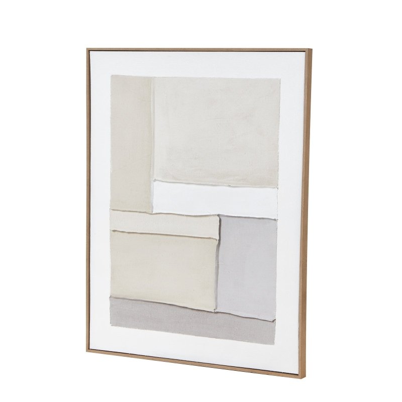 Contempo Alpha Framed Painting On Canvas - Wall Art & Signs - British D'sire