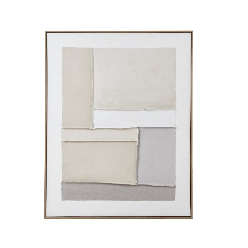 Contempo Alpha Framed Painting On Canvas - Wall Art & Signs - British D'sire