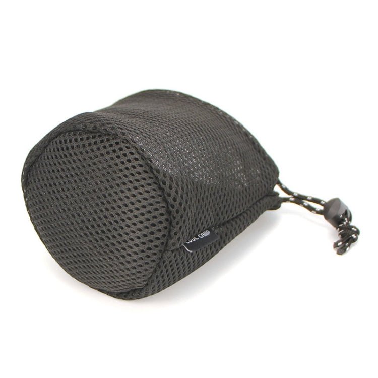 COOL CAMP CF - 3019 Outdoor Camping Sandwich Round Bottom Storage Bag Portable Camping Mug Teapot Tableware Mesh Bag, Specification: Small - British D'sire