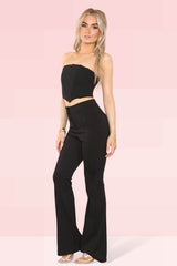 Corset top and trouser set - co ord set - British D'sire