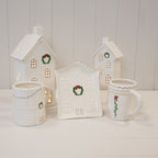 Cosy Christmas House Plate Home Decoration - Christmas Decor - British D'sire