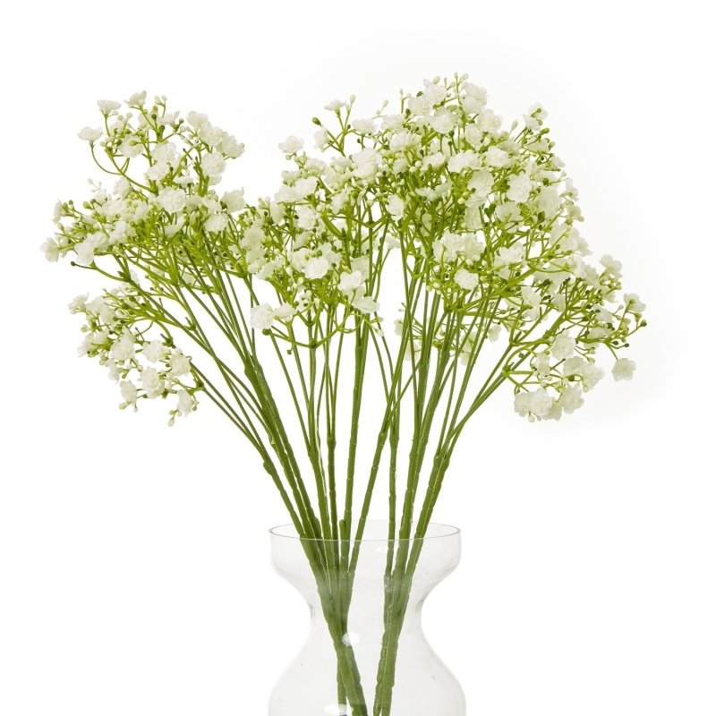 Cream Gypsophila Stem Artificial Flower Stem - Artificial Flowers & Stems - British D'sire