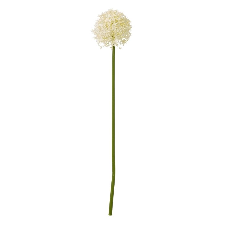 Cream Medium Allium Stem Artificial Flower Stem - Artificial Plants & Trees - British D'sire
