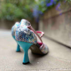 Crime - Pastel Snake Print/Turquoise- mermaid - Chanii B
