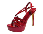 Crossover Ankle Strap Stiletto Heel Platform Shoes - Heels - British D'sire