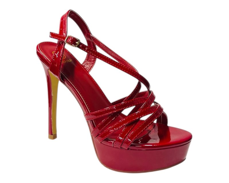 Crossover Ankle Strap Stiletto Heel Platform Shoes - Heels - British D'sire