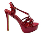 Crossover Ankle Strap Stiletto Heel Platform Shoes - Heels - British D'sire