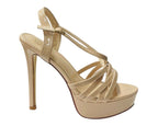 Crossover Ankle Strap Stiletto Heel Platform Shoes - Heels - British D'sire
