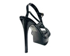 Crossover Ankle Strap Stiletto Heel Platform Shoes - Heels - British D'sire