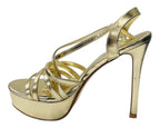 Crossover Ankle Strap Stiletto Heel Platform Shoes - Heels - British D'sire