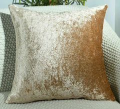 Crushed Velvet Cushion Covers Luxury Plush Plain 17"X17" , 20"X20", 22"X22" , 24"X24" - Cushion Cover - British D'sire