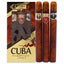 Cuba - Cuba Trio 1 for Men - 3 Pc Gift Set 1.17oz Cuba Gold EDT Spray, 1.17oz Cuba Royal EDT Spray, 1.17oz Cuba VIP EDT Spray - 1.17oz Cuba Gold EDT Spray, 1.17oz Cuba Royal EDT Spray, 1.17oz Cuba VIP EDT Spray - British D'sire