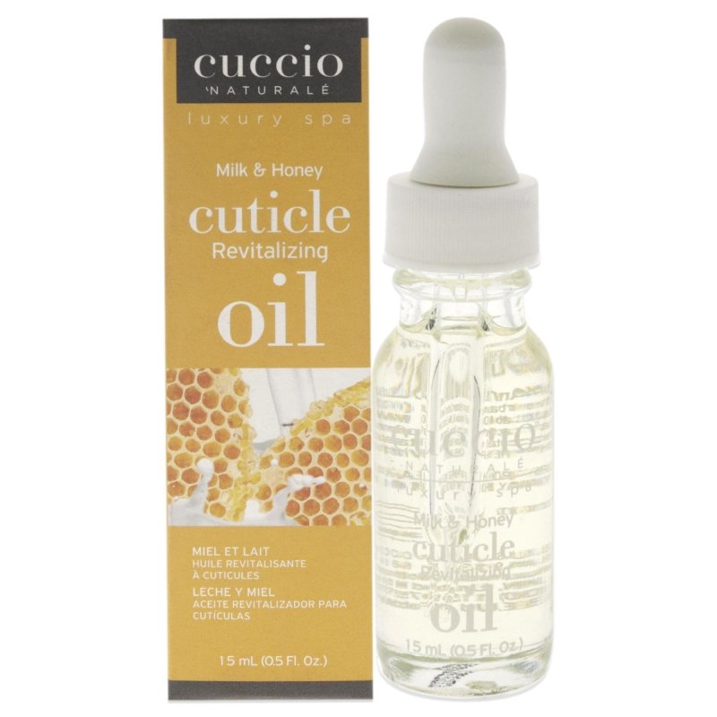 Cuccio Naturale - Cuticle Revitalizing Oil - Milk and Honey for Unisex - 0.5 oz Oil - Oil - British D'sire Main image
