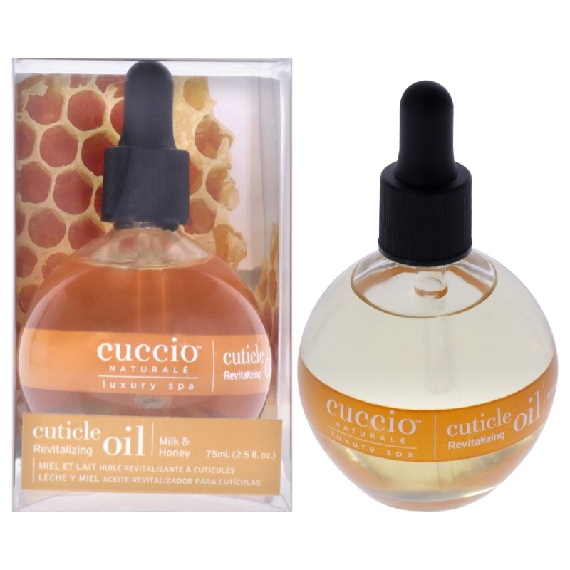 Cuccio Naturale - Cuticle Revitalizing Oil - Milk and Honey Manicure for Unisex - 2.5 oz Oil - Oil - British D'sire Main image