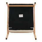 Cushioned Wood Armchair - Armchair - British D'sire