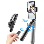 CYKE Q08 Anti - Shake Gimbal Bluetooth Selfie Stick Handheld Phone Live Tripod(No light Version) - British D'sire