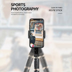 CYKE Q08 Anti - Shake Gimbal Bluetooth Selfie Stick Handheld Phone Live Tripod(No light Version) - British D'sire