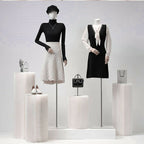 Cylinder Pedestal Stand for Parties Weddings - Wedding Decoration - British D'sire