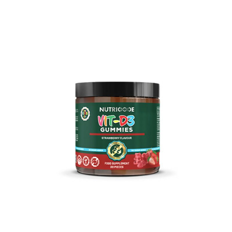 D3 - VIT Gummies 120 g NUTRICODE NO ADDED SUGAR - Vitamins & Supplements - British D'sire Main image