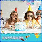 Dacitiery 8‑Pack Kids Sunglasses – Colorful Sunflower Fun - Kids Accessories - British D'sire