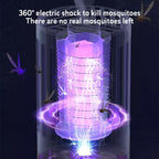 DAI HEART Electric Mosquito Killer Lamp Outdoor Household Photocatalyst Mosquito Killer,Style: Rechargeable - British D'sire