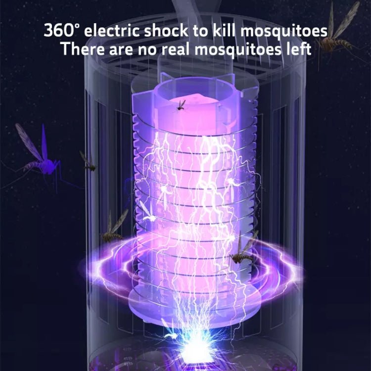 DAI HEART Electric Mosquito Killer Lamp Outdoor Household Photocatalyst Mosquito Killer,Style: Rechargeable - British D'sire