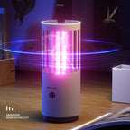 DAI HEART Electric Mosquito Killer Lamp Outdoor Household Photocatalyst Mosquito Killer,Style: Rechargeable - British D'sire