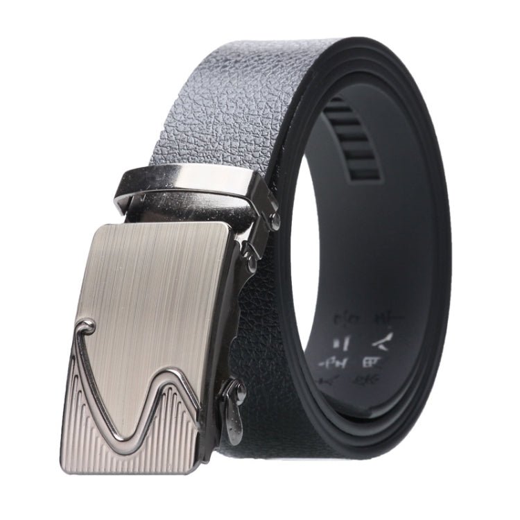 Dandali Men Automatic Buckle Belt Casual Universal Comfort Belt, Length (cm): 125cm(011) - British D'sire Main image