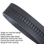 Dandali Men Automatic Buckle Belt Casual Universal Comfort Belt, Length (cm): 125cm(011) - British D'sire