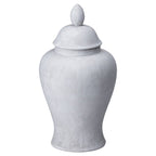 Darcy Large Stone Ginger Jar Decorative Home Accessory - Jar & Jugs - British D'sire