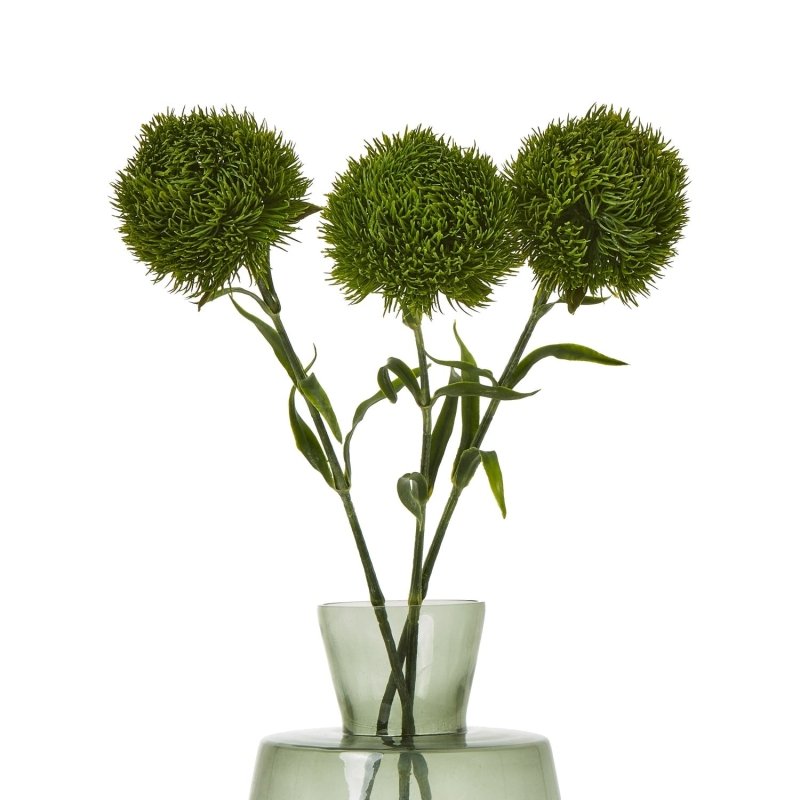 Dark Green Dianthus Stem Artificial Flower Stem - Artificial Plants & Trees - British D'sire
