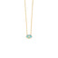 Del Corso Evil Eye Necklace – 14K Gold with Turquoise Enamel – Lightweight – Perfect for Women – Hypoallergenic & Durable – Stylish Protective Jewelry with Cultural Significance for Everyday and Special Occasions - Necklaces & Pendants - British D'sire