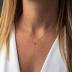 Del Corso Evil Eye Necklace – 14K Yellow Gold with Blue Enamel – Lightweight – Perfect for Women – Hypoallergenic & Durable – Elegant Protective Jewelry for Daily Wear and Special Occasions - Necklaces & Pendants - British D'sire