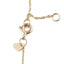 Del Corso Evil Eye Necklace – 9K Gold with Zircon – Lightweight [Weight] – Perfect for Women – Hypoallergenic & Durable – Stylish Protective Charm for Everyday Elegance and Special Occasions - Necklace - British D'sire