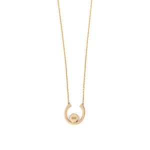 Del Corso Petal Evil Eye Necklace – 14K Gold – Lightweight – Perfect for Women – Hypoallergenic & Durable – Elegant Protective Charm with Unique Petal Design for Everyday Wear and Special Occasions Secondary image