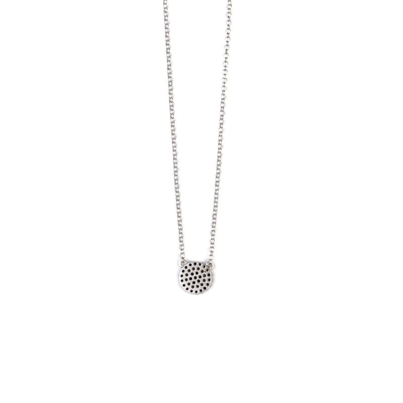 Del Corso Round Evil Eye Necklace – Sterling Silver 925 – Lightweight 2.6 g – Perfect for Women – Hypoallergenic & Durable – Protective Charm with Timeless Design for Everyday Elegance and Special Occasions - Necklaces & Pendants - British D'sire