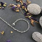 Del Corso - Women Necklace Stainless Steel 70 cm 27,5" with Ornament Pendant for Sound Balls Ø 16 mm 0,63" in a Velvet Jewelry Bag - Necklaces & Pendants - British D'sire