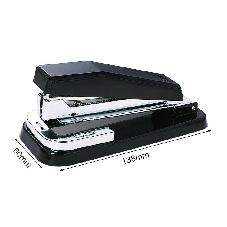 Deli 0414 Stapler Portable Rotatable Stapler 0012 Staple Nail(Black) Secondary image