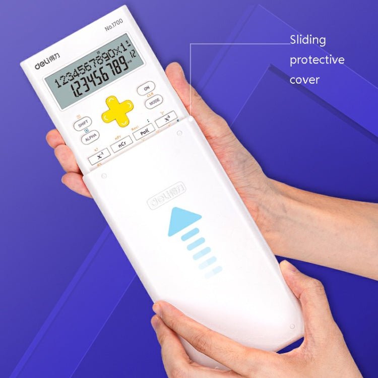 Deli 1700 Scientific Calculator Portable And Cute Student Calculator(Pink) - British D'sire