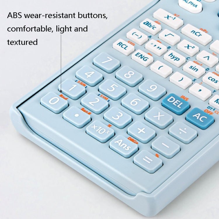 Deli 1700 Scientific Calculator Portable And Cute Student Calculator(White) - British D'sire